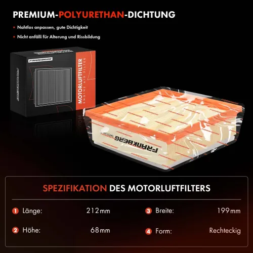 Luftfilter Frankberg 5481FB0038487 Bild Luftfilter Frankberg 5481FB0038487