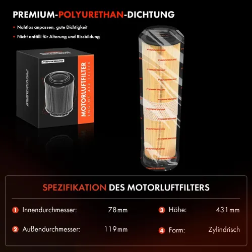 Luftfiltersatz Frankberg 5481FB0038489 Bild Luftfiltersatz Frankberg 5481FB0038489