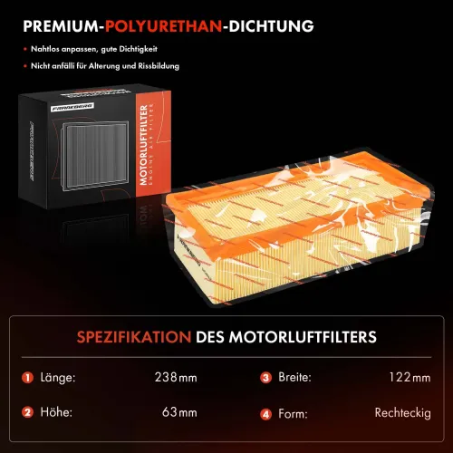 Luftfilter Frankberg 5481FB0038518 Bild Luftfilter Frankberg 5481FB0038518