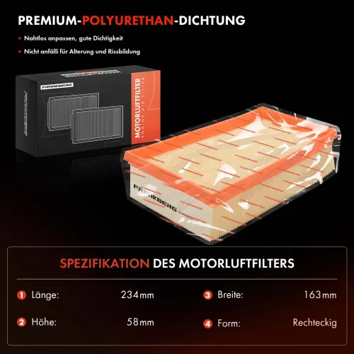 Luftfiltersatz Frankberg 5481FB0038523 Bild Luftfiltersatz Frankberg 5481FB0038523