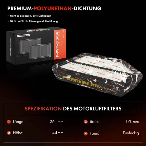 Luftfiltersatz Frankberg 5481FB0038543 Bild Luftfiltersatz Frankberg 5481FB0038543