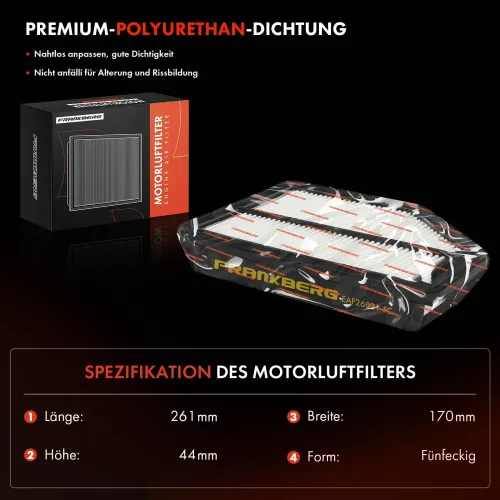 Luftfilter Frankberg 5481FB0038544 Bild Luftfilter Frankberg 5481FB0038544
