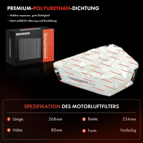 Luftfilter Frankberg 5481FB0038559 Bild Luftfilter Frankberg 5481FB0038559