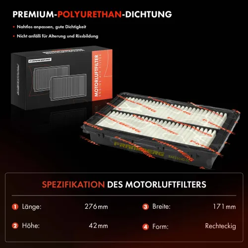 Luftfiltersatz Frankberg 5481FB0038568 Bild Luftfiltersatz Frankberg 5481FB0038568