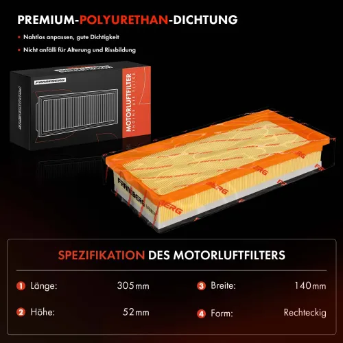 Luftfilter Frankberg 5481FB0038604 Bild Luftfilter Frankberg 5481FB0038604