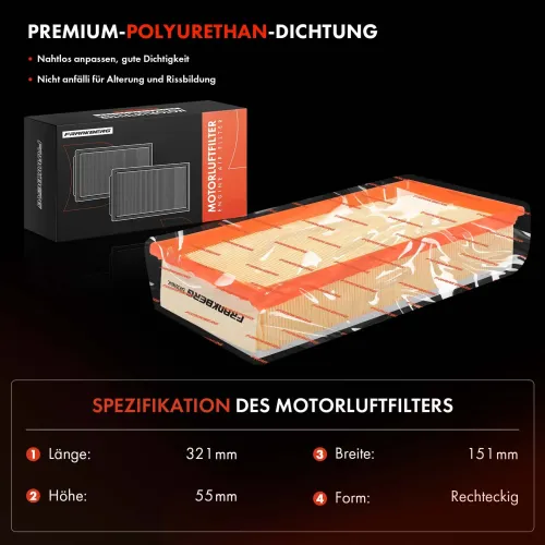 Luftfiltersatz Frankberg 5481FB0038642 Bild Luftfiltersatz Frankberg 5481FB0038642