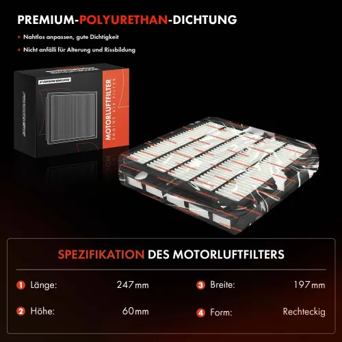 Luftfilter Frankberg 5481FB0038664 Bild Luftfilter Frankberg 5481FB0038664