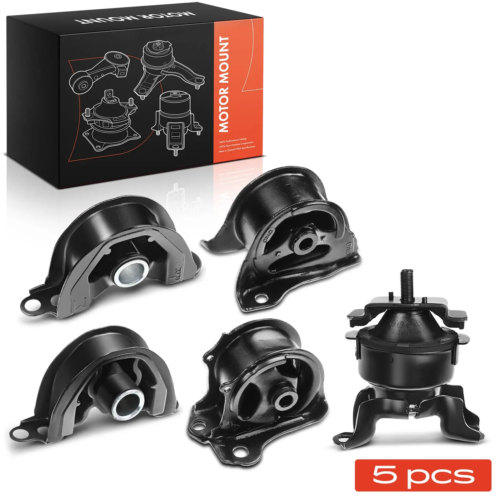 Lagerung, Motor vorne und hinten Frankberg 5481FB0038688