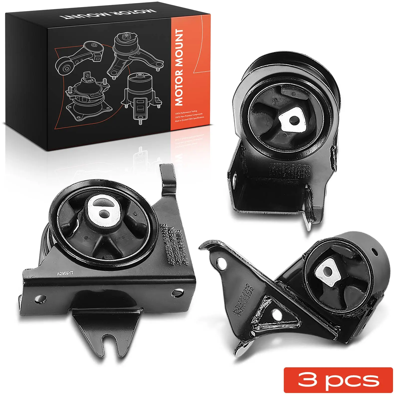 Lagerung, Motor vorne und hinten Frankberg 5481FB0038720