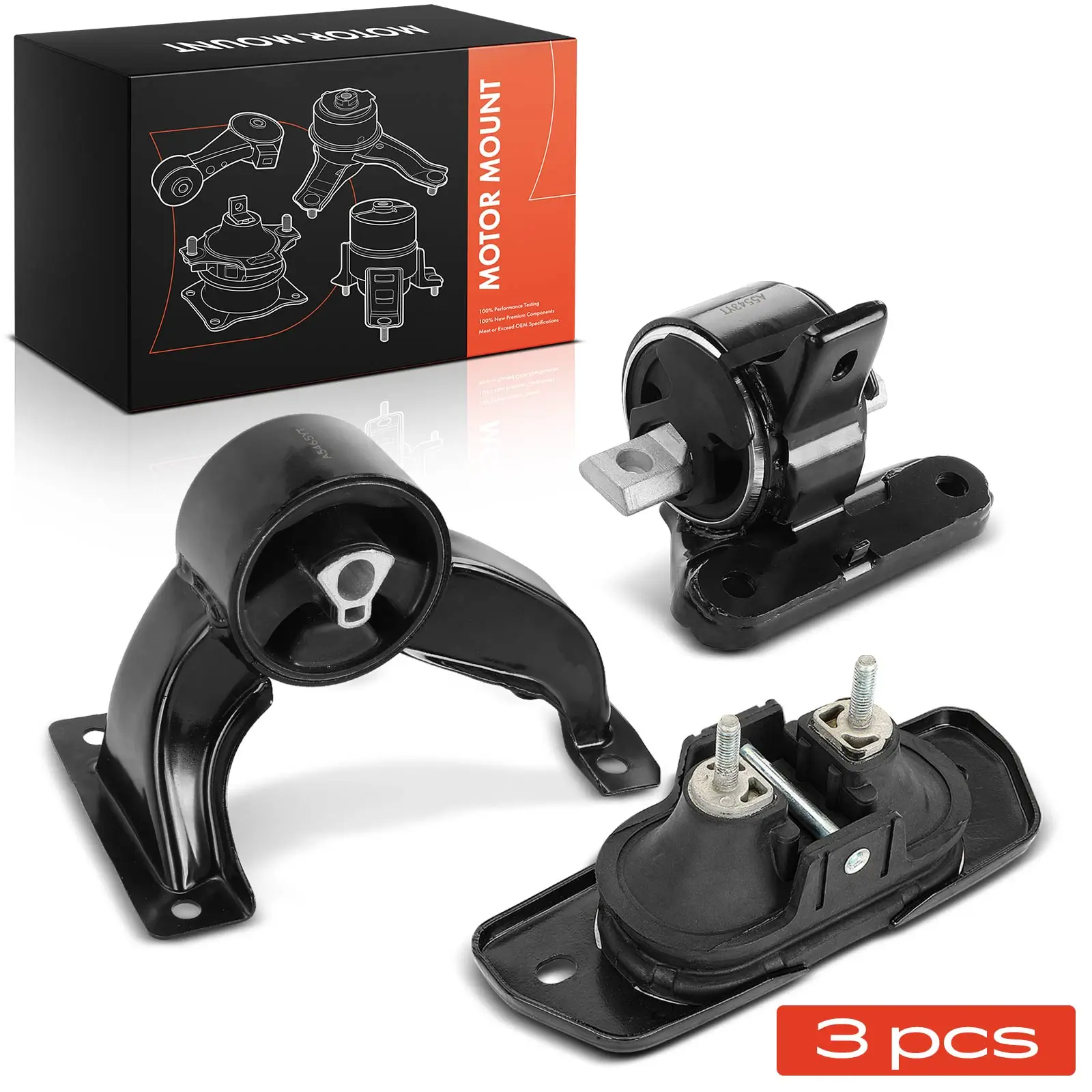 Lagerung, Motor vorne und hinten Frankberg 5481FB0038721