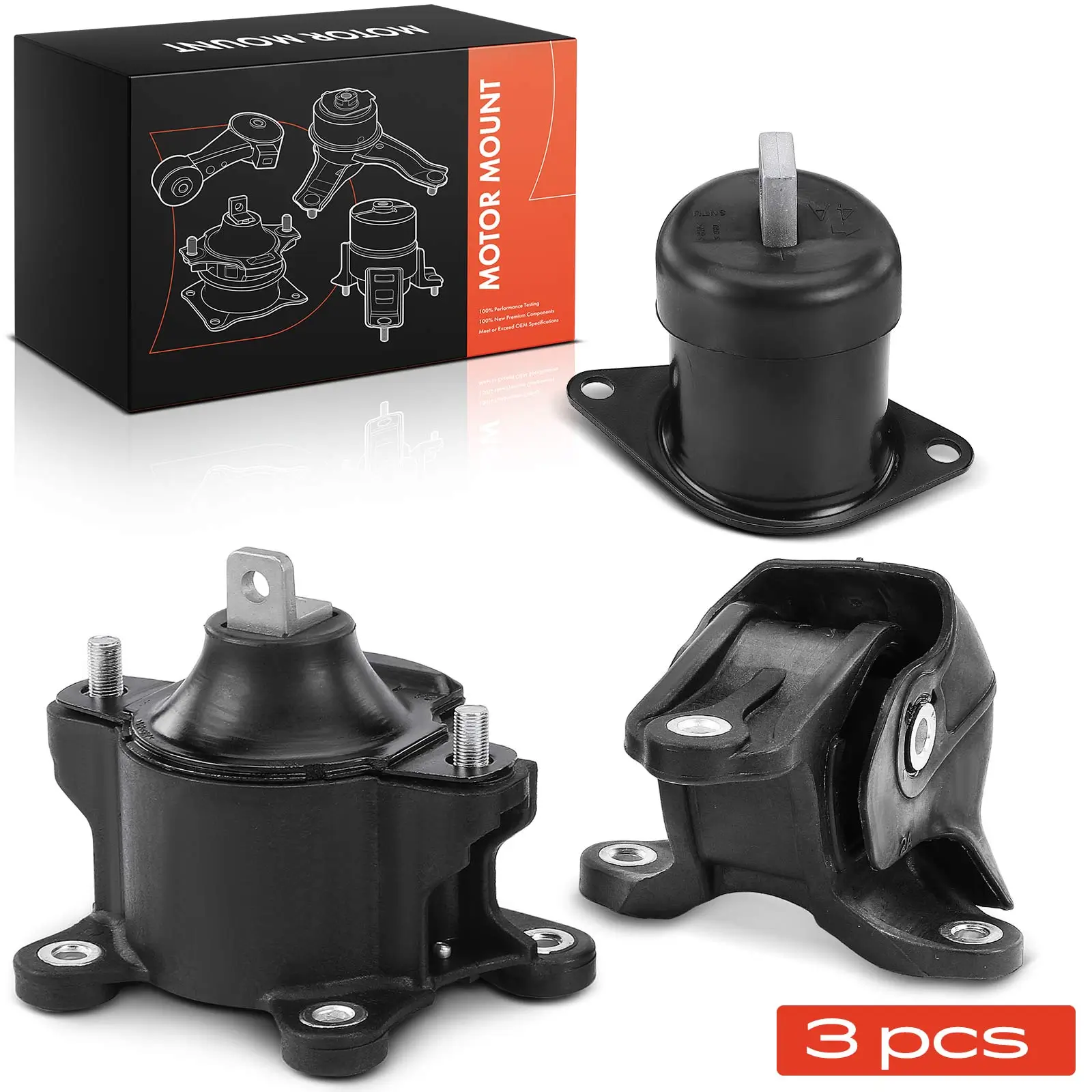 Lagerung, Motor vorne und hinten Frankberg 5481FB0038800