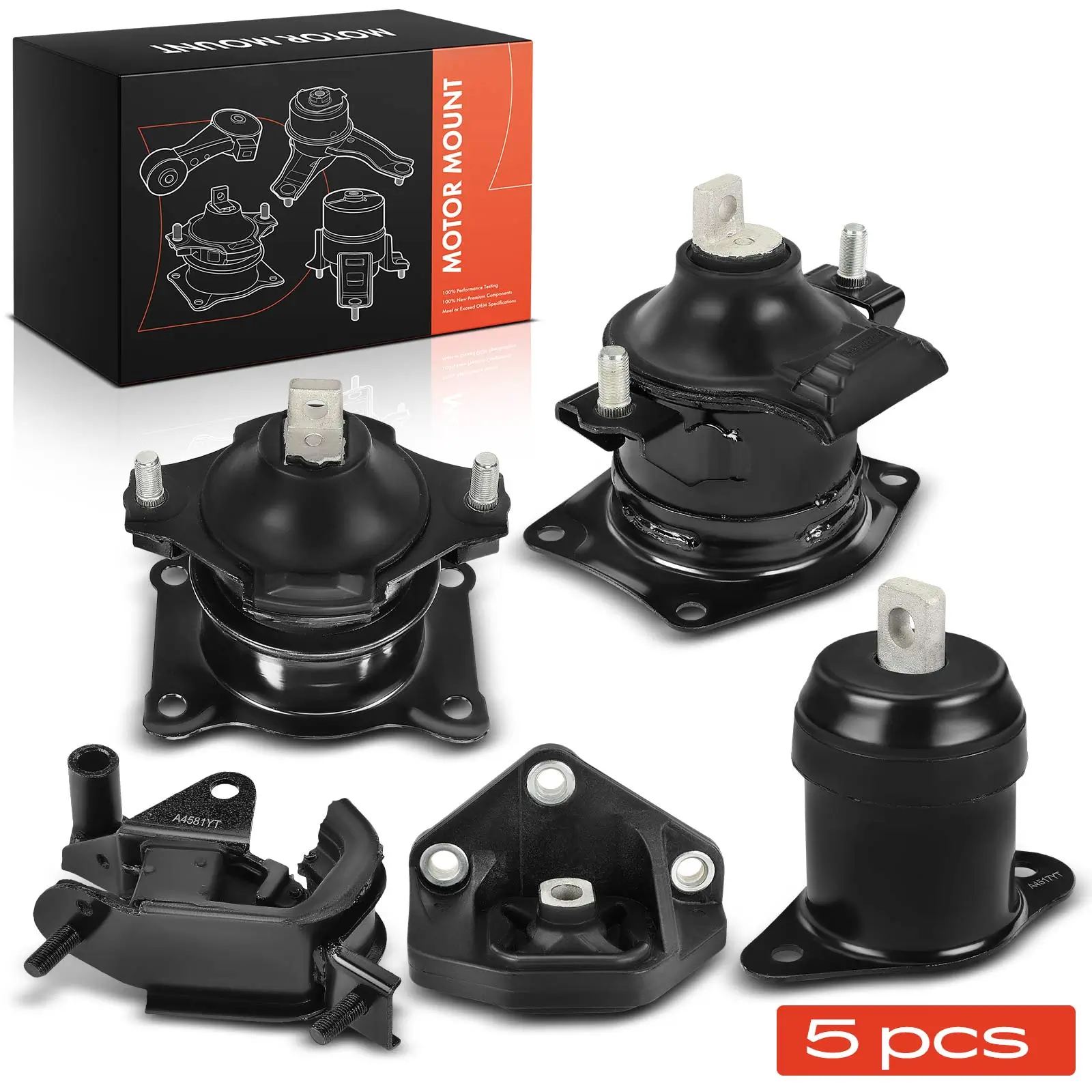 Lagerung, Motor vorne und hinten Frankberg 5481FB0038829