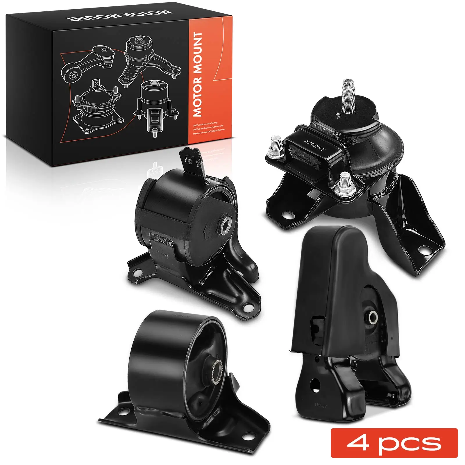 Lagerung, Motor vorne und hinten Frankberg 5481FB0038905