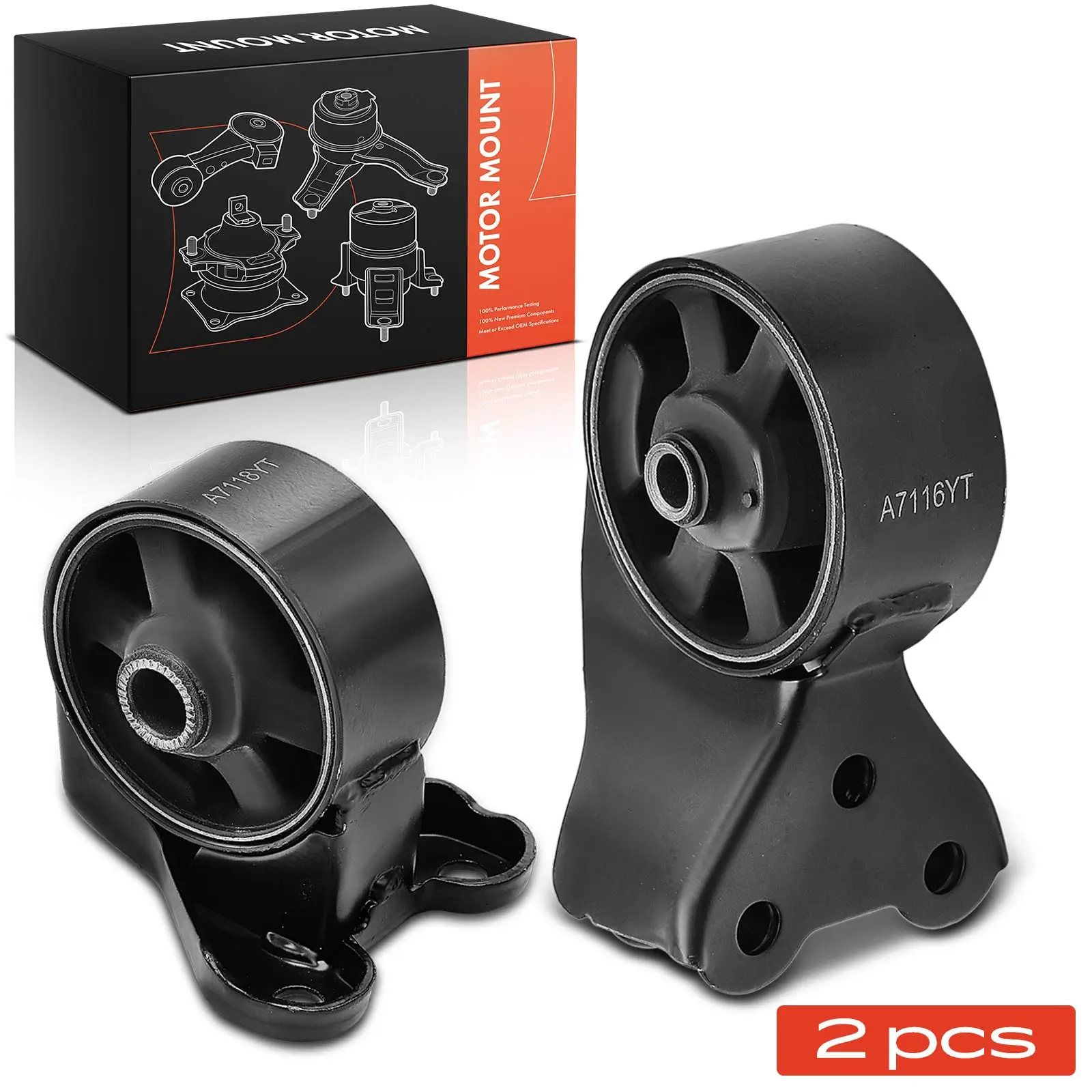 Lagerung, Motor vorne und hinten Frankberg 5481FB0038917