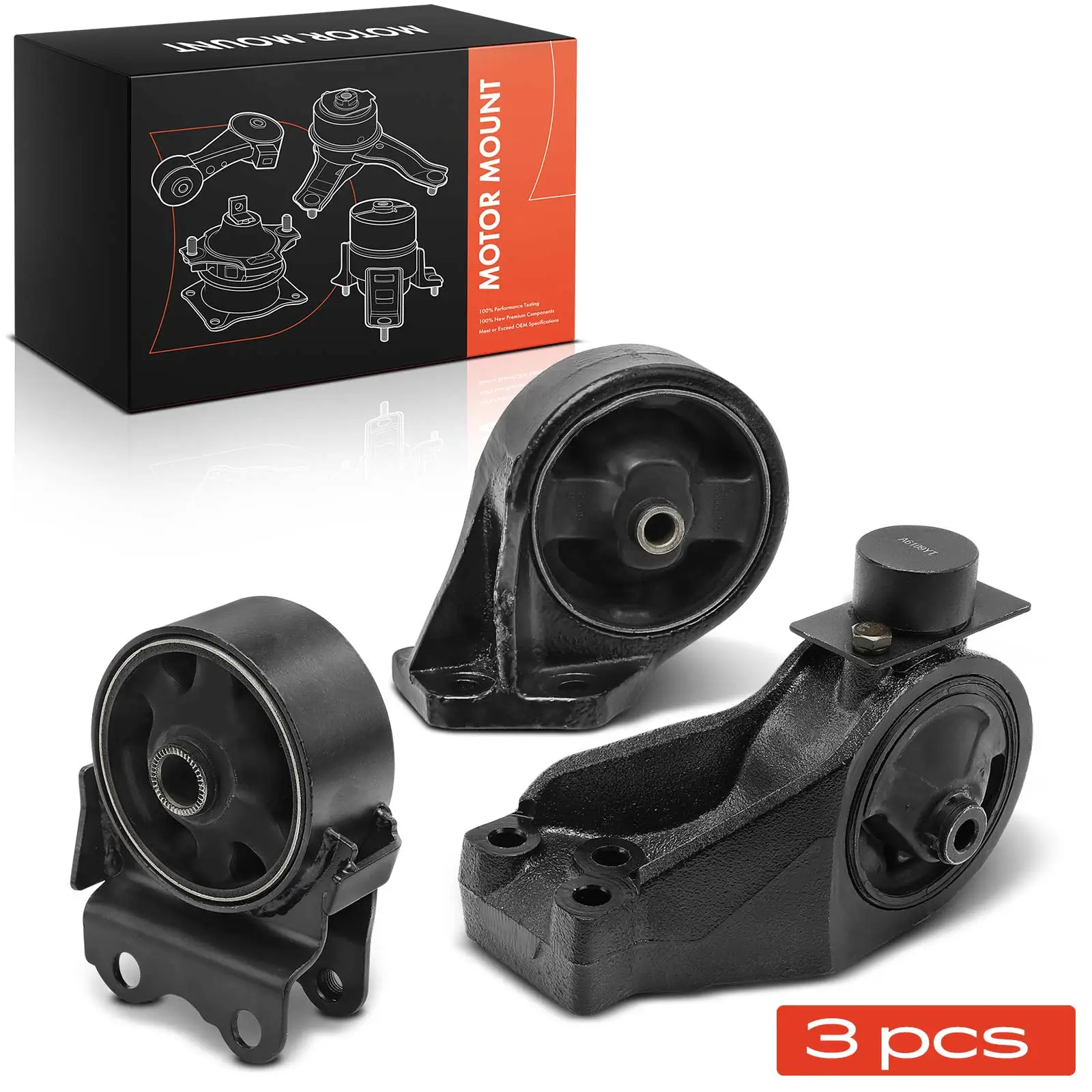 Lagerung, Motor vorne und hinten Frankberg 5481FB0038932