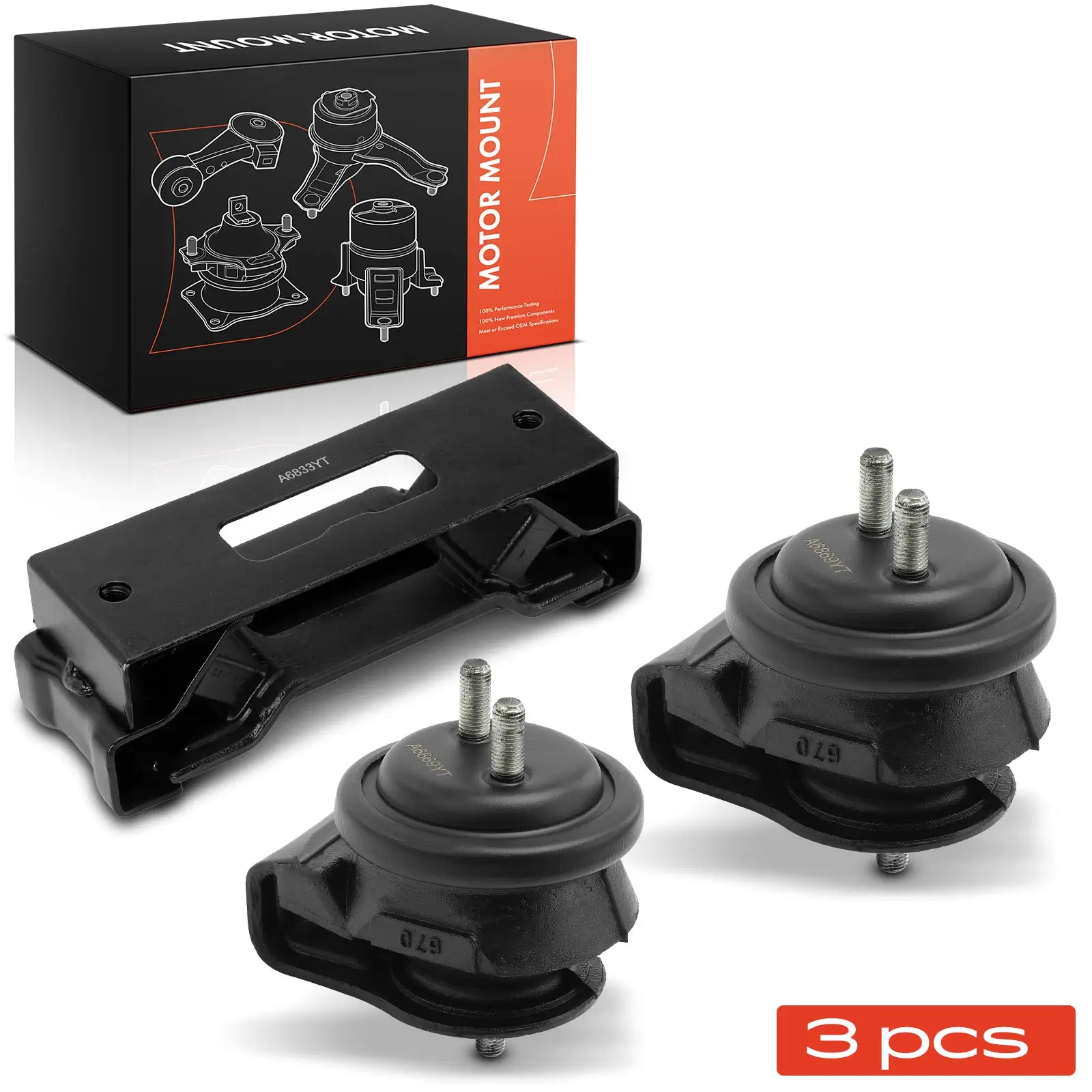 Lagerung, Motor vorne und hinten Frankberg 5481FB0039062