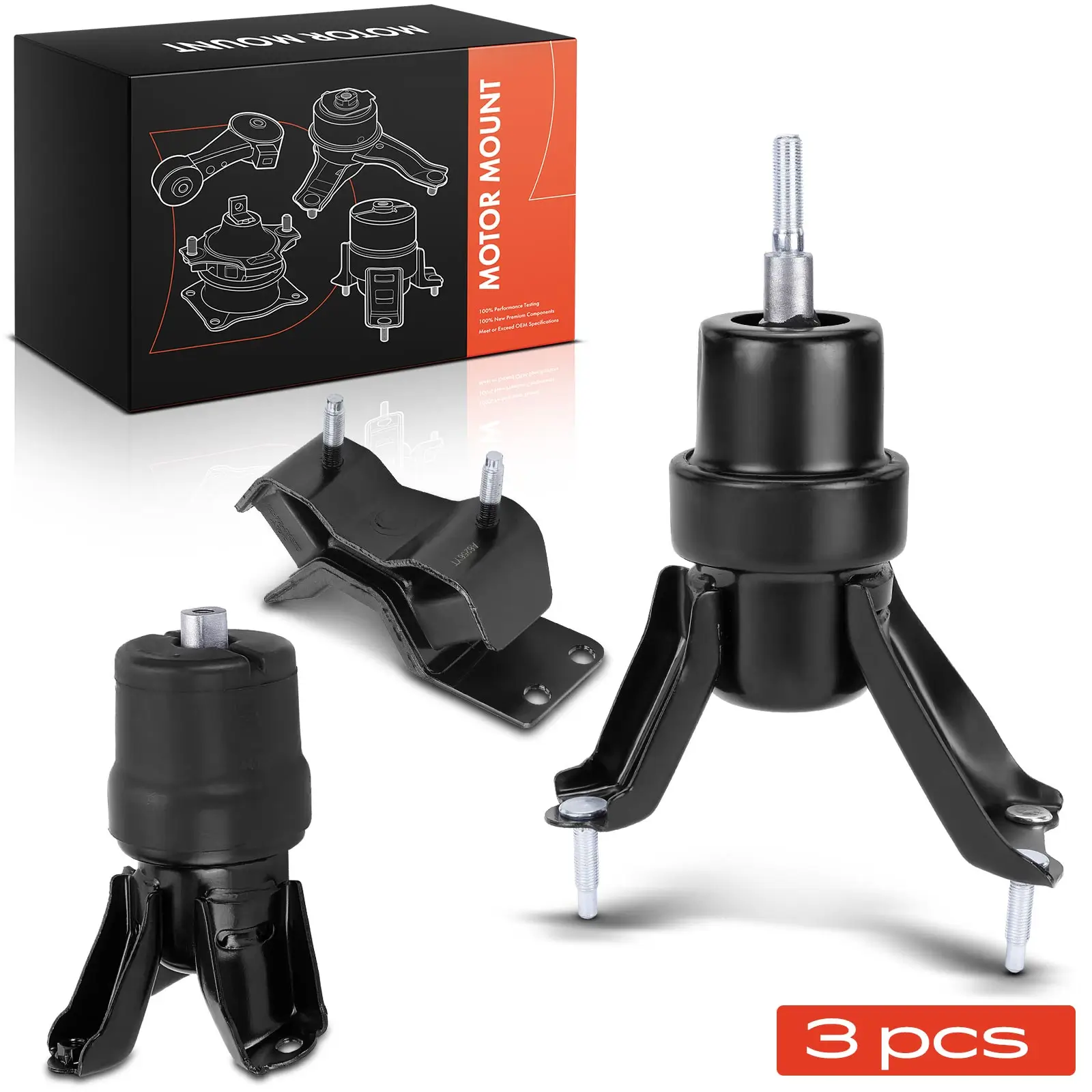 Lagerung, Motor vorne und hinten Frankberg 5481FB0039080