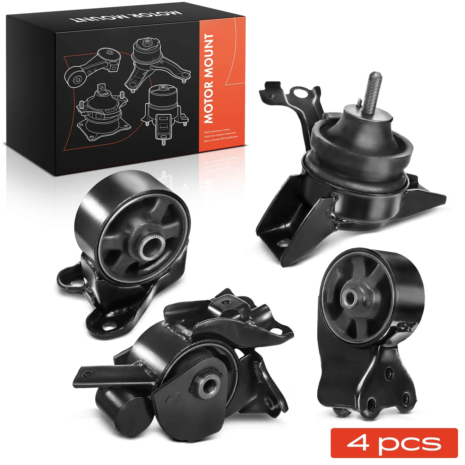 Lagerung, Motor vorne und hinten Frankberg 5481FB0039205