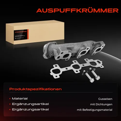 Krümmer, Abgasanlage Frankberg 5481FB0039279 Bild Krümmer, Abgasanlage Frankberg 5481FB0039279