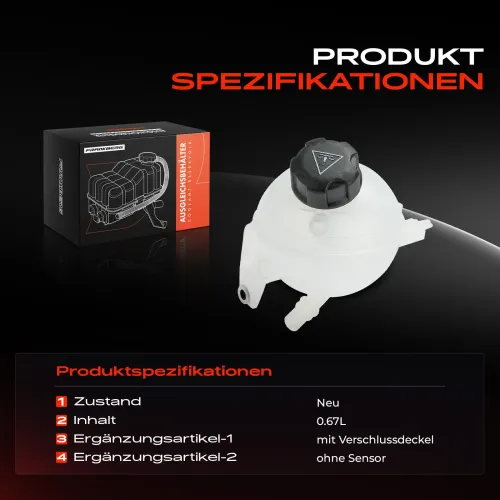 Ausgleichsbehälter, Kühlmittel Frankberg 5481FB0039285 Bild Ausgleichsbehälter, Kühlmittel Frankberg 5481FB0039285