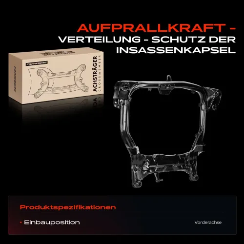 Hilfsrahmen/Aggregateträger Vorderachse Frankberg 5481FB0039384 Bild Hilfsrahmen/Aggregateträger Vorderachse Frankberg 5481FB0039384