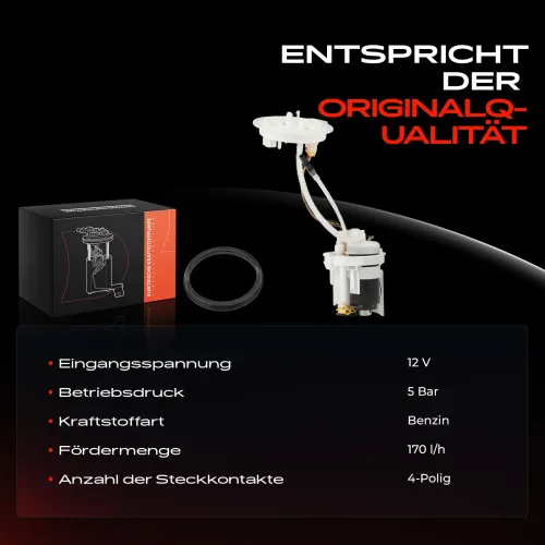 Kraftstoffpumpe 12 V Frankberg 5481FB0039456 Bild Kraftstoffpumpe 12 V Frankberg 5481FB0039456