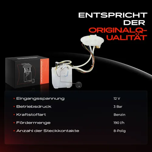 Kraftstoffpumpe 12 V Frankberg 5481FB0039462 Bild Kraftstoffpumpe 12 V Frankberg 5481FB0039462