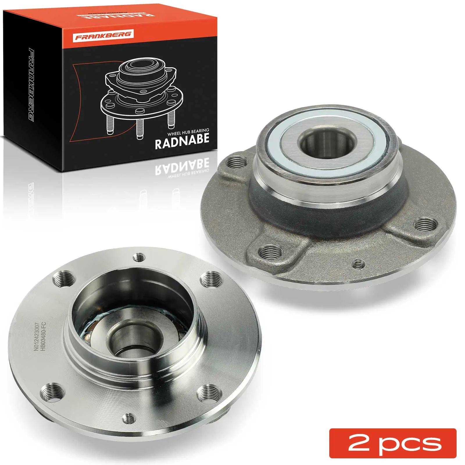 Radnabe Hinterachse beidseitig Frankberg 5481FB0039761