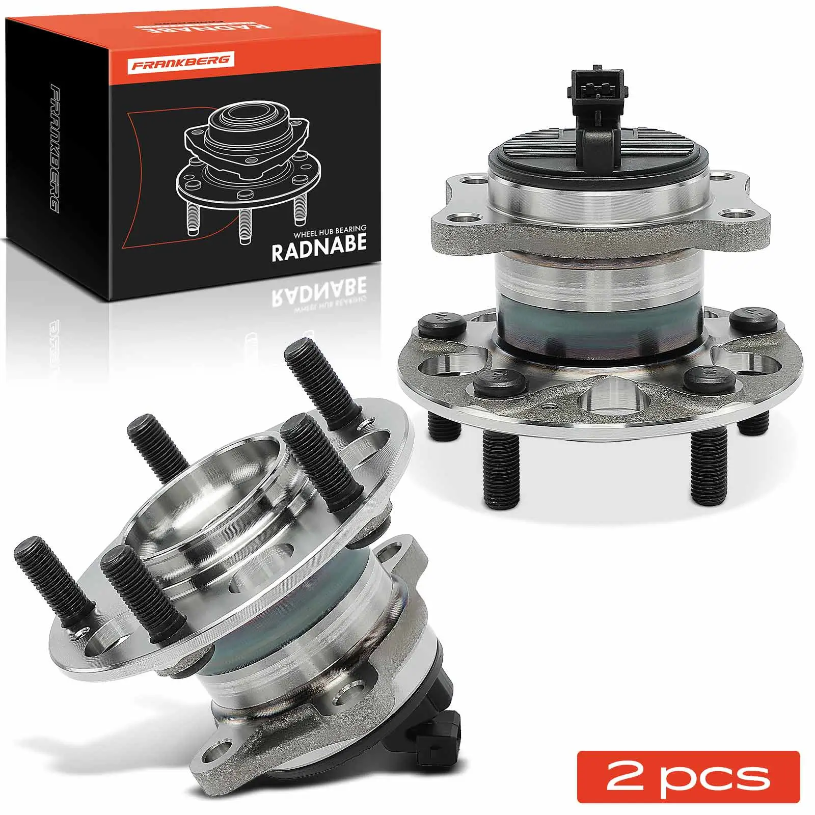 Radnabe Hinterachse beidseitig Frankberg 5481FB0039796