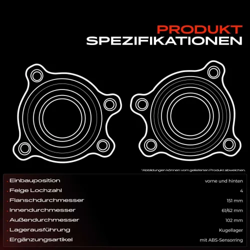 Radnabe vorne und hinten Frankberg 5481FB0039807 Bild Radnabe vorne und hinten Frankberg 5481FB0039807