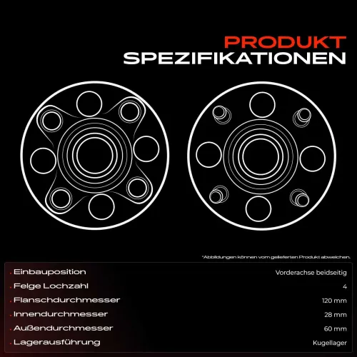 Radnabe Vorderachse beidseitig Frankberg 5481FB0039887 Bild Radnabe Vorderachse beidseitig Frankberg 5481FB0039887