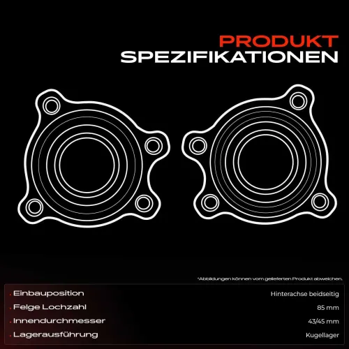 Radnabe Hinterachse beidseitig Frankberg 5481FB0039906 Bild Radnabe Hinterachse beidseitig Frankberg 5481FB0039906