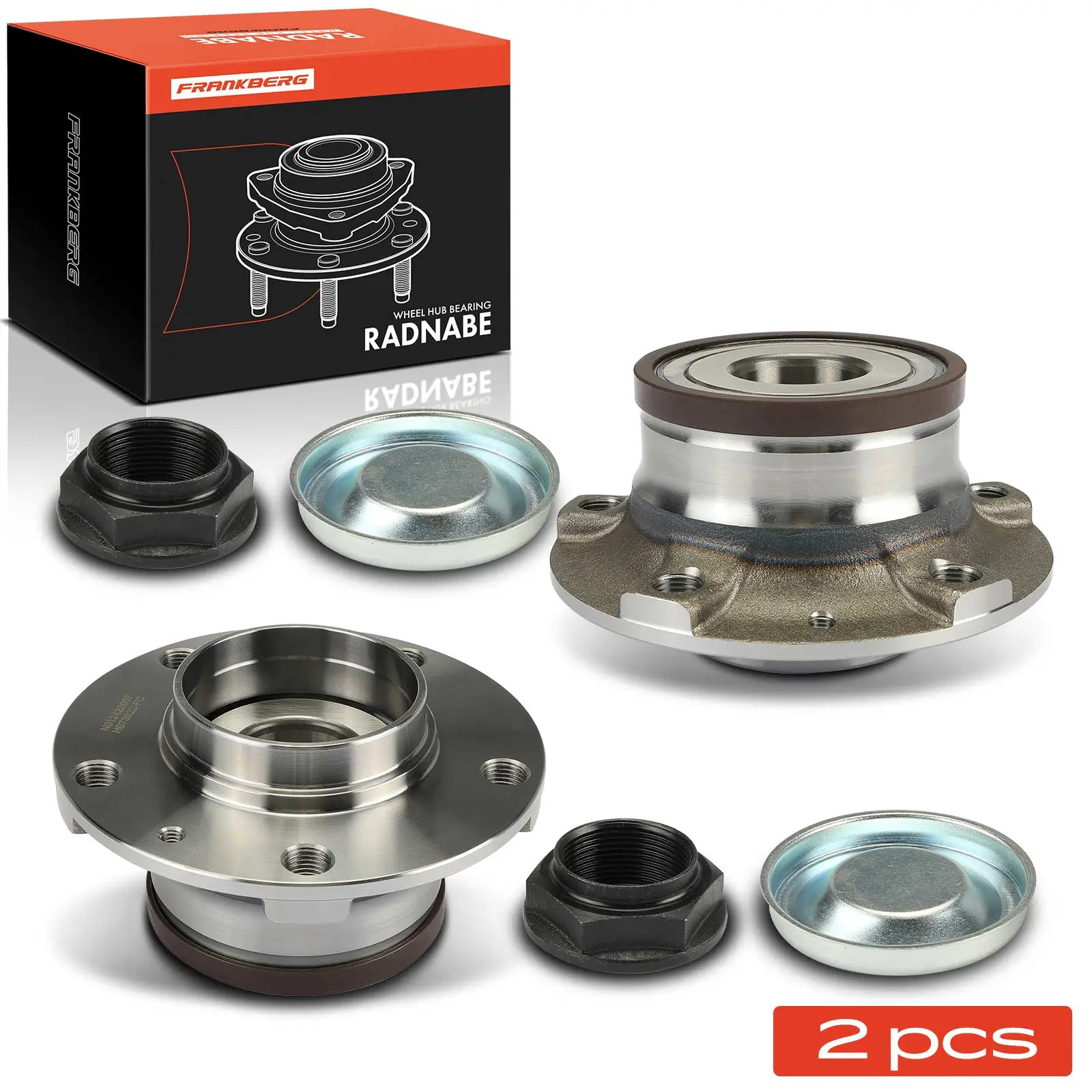 Radnabe Hinterachse beidseitig Frankberg 5481FB0039926