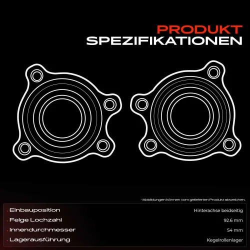 Radnabe Hinterachse beidseitig Frankberg 5481FB0039931 Bild Radnabe Hinterachse beidseitig Frankberg 5481FB0039931