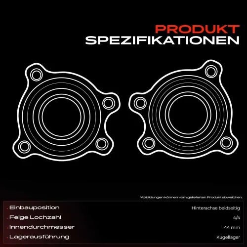 Radnabe Hinterachse beidseitig Frankberg 5481FB0039944 Bild Radnabe Hinterachse beidseitig Frankberg 5481FB0039944