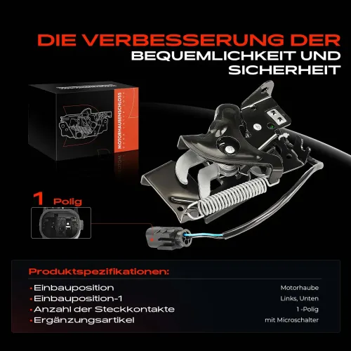 Motorhaubenschloss Frankberg 5481FB0040113 Bild Motorhaubenschloss Frankberg 5481FB0040113