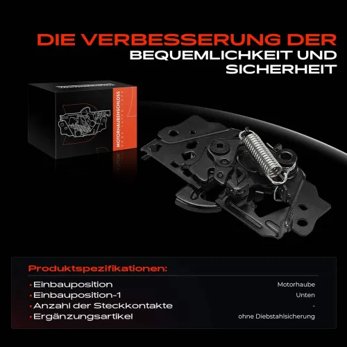 Motorhaubenschloss Frankberg 5481FB0040125 Bild Motorhaubenschloss Frankberg 5481FB0040125