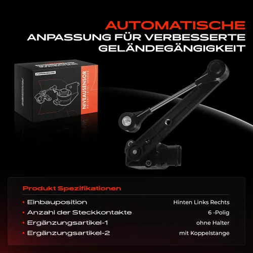 Sensor, Luftfederungsniveau Frankberg 5481FB0040129 Bild Sensor, Luftfederungsniveau Frankberg 5481FB0040129