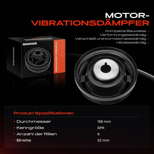 Riemenscheibe, Kurbelwelle Frankberg 5481FB0040209 Bild Riemenscheibe, Kurbelwelle Frankberg 5481FB0040209