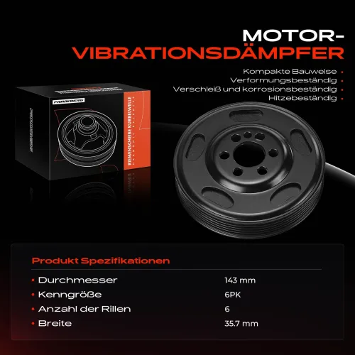 Riemenscheibe, Kurbelwelle Frankberg 5481FB0040210 Bild Riemenscheibe, Kurbelwelle Frankberg 5481FB0040210