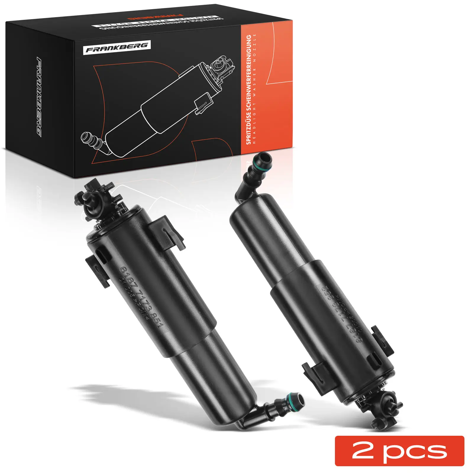 Waschwasserdüse, Scheibenreinigung Frankberg 5481FB0040224