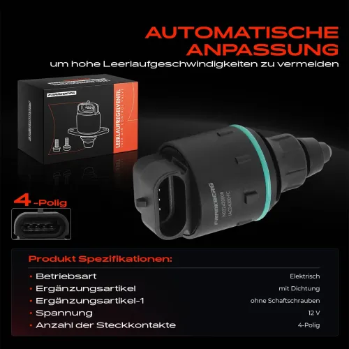 Leerlaufregelventil, Luftversorgung 12 V Frankberg 5481FB0040228 Bild Leerlaufregelventil, Luftversorgung 12 V Frankberg 5481FB0040228