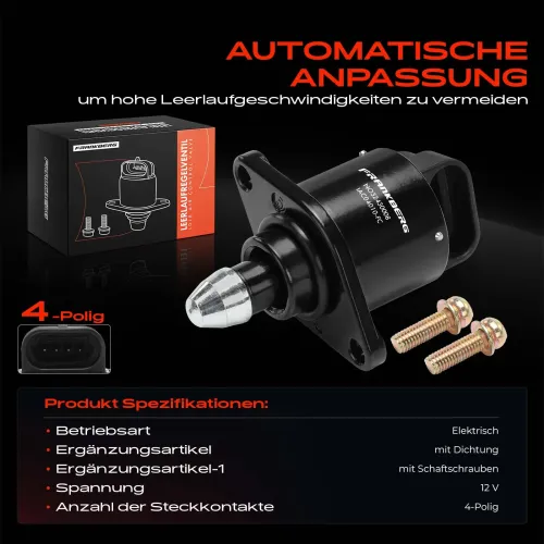 Leerlaufregelventil, Luftversorgung 12 V Frankberg 5481FB0040229 Bild Leerlaufregelventil, Luftversorgung 12 V Frankberg 5481FB0040229