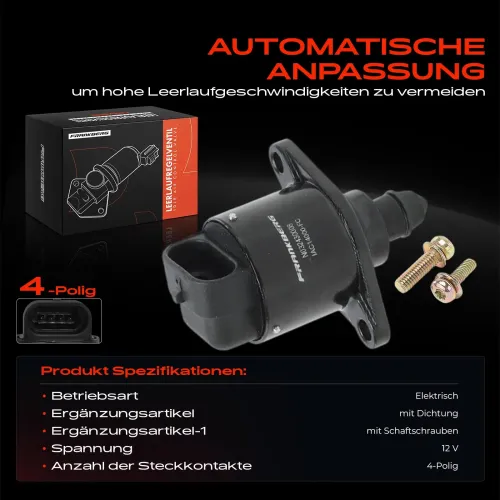 Leerlaufregelventil, Luftversorgung 12 V Frankberg 5481FB0040234 Bild Leerlaufregelventil, Luftversorgung 12 V Frankberg 5481FB0040234