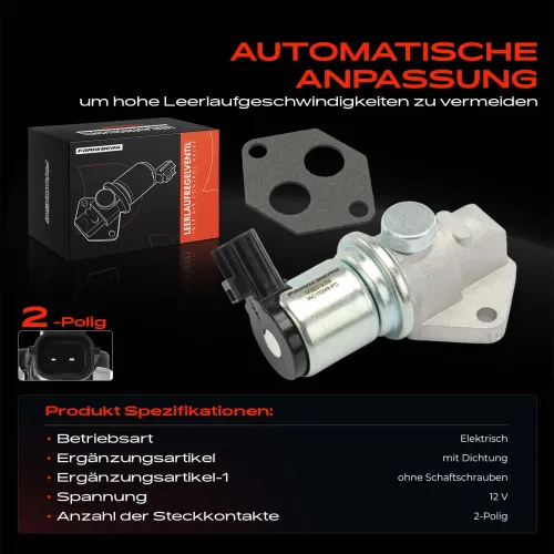 Leerlaufregelventil, Luftversorgung 12 V Frankberg 5481FB0040236 Bild Leerlaufregelventil, Luftversorgung 12 V Frankberg 5481FB0040236