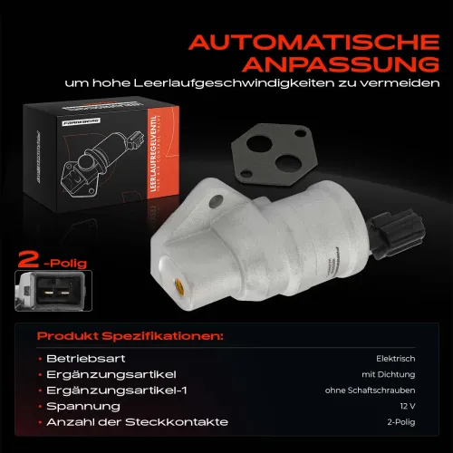 Leerlaufregelventil, Luftversorgung 12 V Frankberg 5481FB0040247 Bild Leerlaufregelventil, Luftversorgung 12 V Frankberg 5481FB0040247