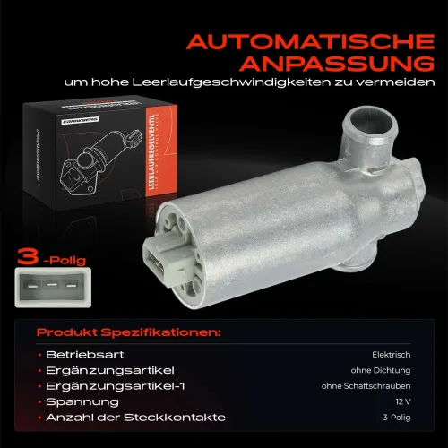 Leerlaufregelventil, Luftversorgung 12 V Frankberg 5481FB0040253 Bild Leerlaufregelventil, Luftversorgung 12 V Frankberg 5481FB0040253