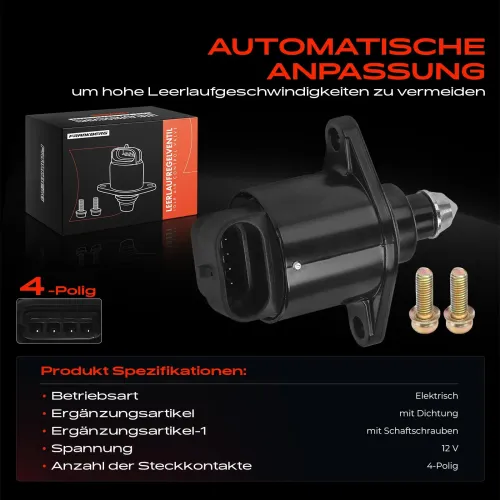 Leerlaufregelventil, Luftversorgung 12 V Frankberg 5481FB0040257 Bild Leerlaufregelventil, Luftversorgung 12 V Frankberg 5481FB0040257