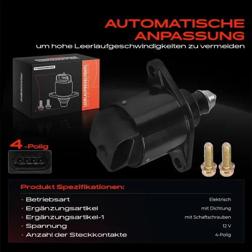 Leerlaufregelventil, Luftversorgung 12 V Frankberg 5481FB0040258 Bild Leerlaufregelventil, Luftversorgung 12 V Frankberg 5481FB0040258