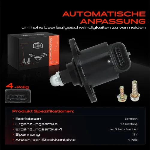 Leerlaufregelventil, Luftversorgung 12 V Frankberg 5481FB0040260 Bild Leerlaufregelventil, Luftversorgung 12 V Frankberg 5481FB0040260